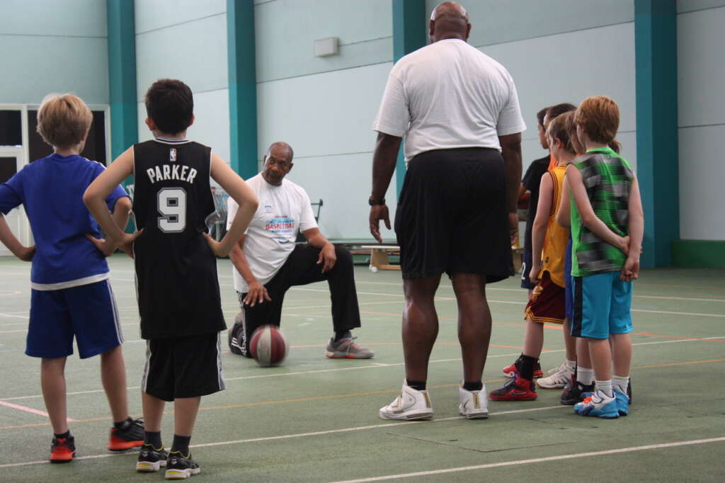 Alex English and Tim Wilson